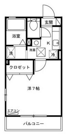 エスポワール新百合ヶ丘の物件間取画像